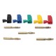 5 Colors 2mm Banana Plug Connector Jack For Speaker Amplifier Test Probes Terminals Cooper 5 Colors 2mm Banana Plug Connector Jack For Speaker Amplifier Test Probes Terminals Cooper