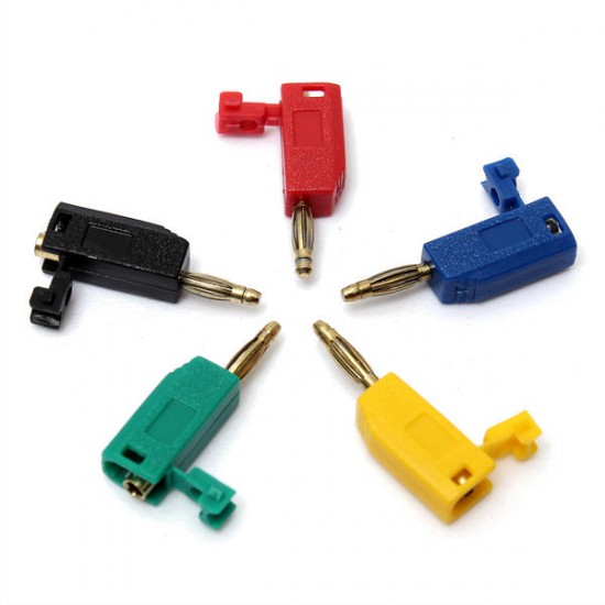 5 Colors 2mm Banana Plug Connector Jack For Speaker Amplifier Test Probes Terminals Cooper 5 Colors 2mm Banana Plug Connector Jack For Speaker Amplifier Test Probes Terminals Cooper