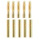 5 Pair 2mm Gold Bullet Connectors Banana Plugs For RC Car/Drone Lipo Battery 5 Pair 2mm Gold Bullet Connectors Banana Plugs For RC Car/Drone Lipo Battery