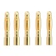 5 Pair 2mm Gold Bullet Connectors Banana Plugs For RC Car/Drone Lipo Battery