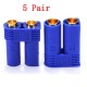 5 Pair 5mm EC5 Banana Connector Male Female Plugs