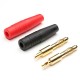 5 pair 4MM Gold Plated Banana Plug Bullet Connectors Charger Adapters 5 pair 4MM Gold Plated Banana Plug Bullet Connectors Charger Adapters