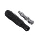 4mm Banana Bullet Connector Plug Nickel Plated Black/Red Color for Adapter Cable 4mm Banana Bullet Connector Plug Nickel Plated Black/Red Color for Adapter Cable