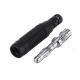 4mm Banana Bullet Connector Plug Nickel Plated Black/Red Color for Adapter Cable 4mm Banana Bullet Connector Plug Nickel Plated Black/Red Color for Adapter Cable