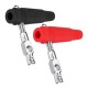 4mm Banana Bullet Connector Plug with Black Red Color Rubber sheath 4mm Banana Bullet Connector Plug with Black Red Color Rubber sheath