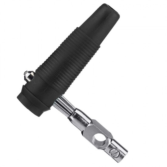 4mm Banana Bullet Connector Plug with Black Red Color Rubber sheath 4mm Banana Bullet Connector Plug with Black Red Color Rubber sheath