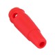 4mm Banana Bullet Connector Plug with Black Red Color Rubber sheath 4mm Banana Bullet Connector Plug with Black Red Color Rubber sheath