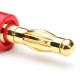 4mm Banana Plug Connector With Screw Sheath Banana Head 4mm Banana Plug Connector With Screw Sheath Banana Head
