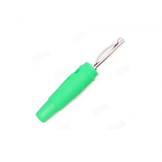 5 Colors 4mm Nickel Plated Copper Banana Plug Connector With PVC Rubber Sheath 5 Colors 4mm Nickel Plated Copper Banana Plug Connector With PVC Rubber Sheath