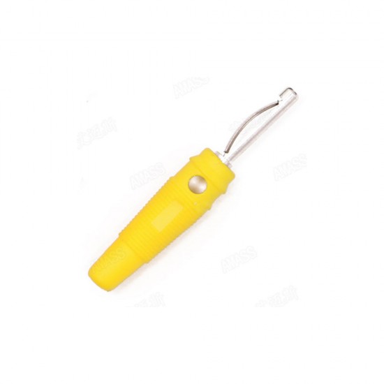 5 Colors 4mm Nickel Plated Copper Banana Plug Connector With PVC Rubber Sheath 5 Colors 4mm Nickel Plated Copper Banana Plug Connector With PVC Rubber Sheath