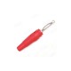 5 Colors 4mm Nickel Plated Copper Banana Plug Connector With PVC Rubber Sheath 5 Colors 4mm Nickel Plated Copper Banana Plug Connector With PVC Rubber Sheath