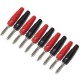 P3008 10Pcs 4mm Copper Banana Plug Jack Speaker Amplifier Test Probes Connector P3008 10Pcs 4mm Copper Banana Plug Jack Speaker Amplifier Test Probes Connector