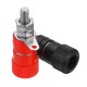 10Pcs 4mm Banana Socket Nickel-plated Link Post Nut Banana Plug Jack Connector Red Black