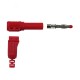 P3014 10pcs 4mm Safety Shrouded Banana Plug 90 Degree Right Angle Plug Self-assembly DIY Connectors P3014 10pcs 4mm Safety Shrouded Banana Plug 90 Degree Right Angle Plug Self-assembly DIY Connectors