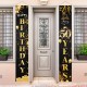 Happy Birthday Bunting Banner Door Wall Hanging Decor Couple Party Holidays