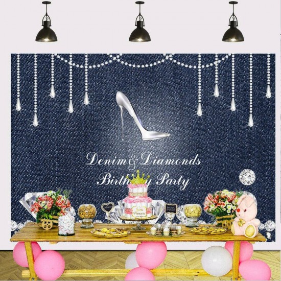 Happy Birthday Photography Backdrop Photo Background Studio Home Party Decor Props