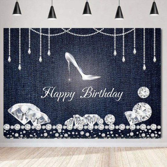 Happy Birthday Photography Backdrop Photo Background Studio Home Party Decor Props