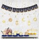 Ramadan Party Eid MubaHanging Bunting Banner Islamic Festival