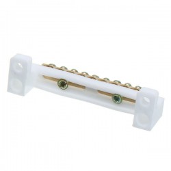 10 Positions Electric Cable Connector Terminal Barrier Strip Block Bar with Screws