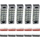 5/6/12 Positions Dual Rows 600V 15A Wire Barrier Block Terminal Strip Power Distribution Terminal