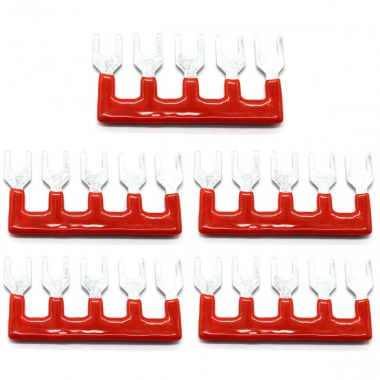 5/6/12 Positions Dual Rows 600V 15A Wire Barrier Block Terminal Strip Power Distribution Terminal