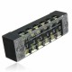 600V 15A 6 Position Double Row Wire Barrier Block Screw Terminal Strip Panel 600V 15A 6 Position Double Row Wire Barrier Block Screw Terminal Strip Panel