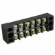 600V 15A 6 Position Double Row Wire Barrier Block Screw Terminal Strip Panel 600V 15A 6 Position Double Row Wire Barrier Block Screw Terminal Strip Panel