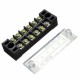 600V 15A 6 Position Double Row Wire Barrier Block Screw Terminal Strip Panel 600V 15A 6 Position Double Row Wire Barrier Block Screw Terminal Strip Panel