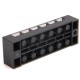 600V 15A 6 Position Double Row Wire Barrier Block Screw Terminal Strip Panel 600V 15A 6 Position Double Row Wire Barrier Block Screw Terminal Strip Panel