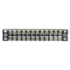 Dual 12 Position 15A 600V Screw Terminal Strip Covered Barrier Block