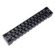 Dual 12 Position 15A 600V Screw Terminal Strip Covered Barrier Block