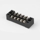 TB1504/1505/1506/1508/1510/1512 4-12P Terminal Block 600V 25A Dual Rows Barrier Block Screw Terminal Strip