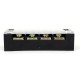 TB4504 600V 45A 4 Position Terminal Block Barrier Strip Dual Row Screw Block Covered W/ Removable Clear Plastic Insulating Cover TB4504 600V 45A 4 Position Terminal Block Barrier Strip Dual Row Screw Block Covered W/ Removable Clear Plastic Insulating Cover
