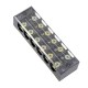 TBC6006 600V 60A 6 Position Terminal Block Barrier Strip Dual Row Screw Block Covered W/ Removable Clear Plastic Insulating Cover TBC6006 600V 60A 6 Position Terminal Block Barrier Strip Dual Row Screw Block Covered W/ Removable Clear Plastic Insulating Cover