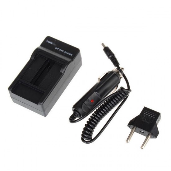 AHDBT-501 Battery Car Charger Dual Port Cradle for Gopro Hero 5 Black with EU Plug AHDBT-501 Battery Car Charger Dual Port Cradle for Gopro Hero 5 Black with EU Plug