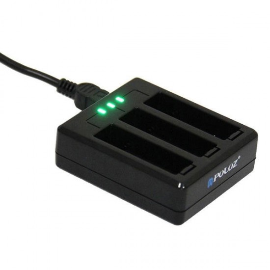 3-channel Battery Charger for Gopro Hero 4 AHDBT-401