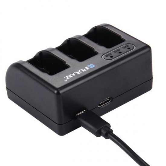 Battery Charger with Micro USB Type-C Interface LED Inldicator Battery Charger with Micro USB Type-C Interface LED Inldicator