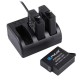 Battery Charger with Micro USB Type-C Interface LED Inldicator Battery Charger with Micro USB Type-C Interface LED Inldicator