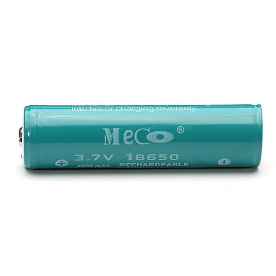 10PCS 3.7v 4000mAh Protected Rechargeable 18650 Li-ion Battery