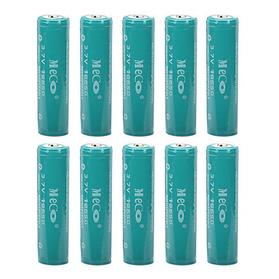 10PCS 3.7v 4000mAh Protected Rechargeable 18650 Li-ion Battery