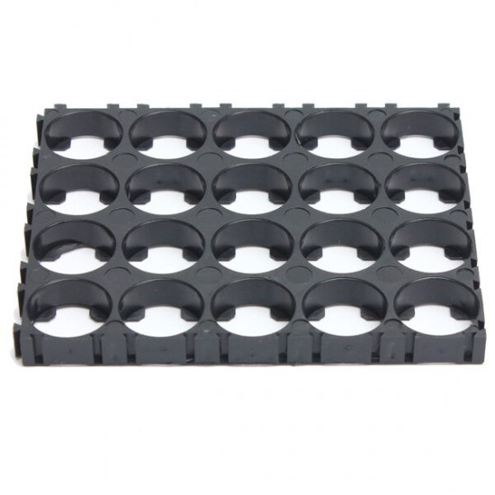 10Pcs 4x5 18650 Battery Spacer Radiating Shell EV Pack Plastic Holder Bracket For 20* 18650 Battery