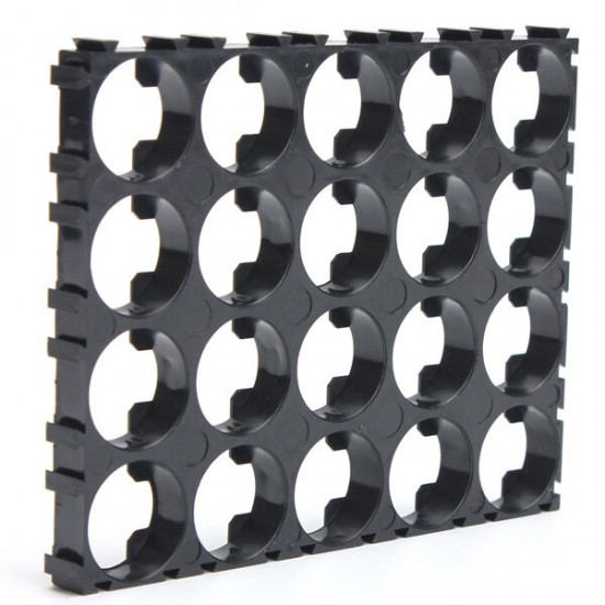 10Pcs 4x5 18650 Battery Spacer Radiating Shell EV Pack Plastic Holder Bracket For 20* 18650 Battery 10Pcs 4x5 18650 Battery Spacer Radiating Shell EV Pack Plastic Holder Bracket For 20* 18650 Battery