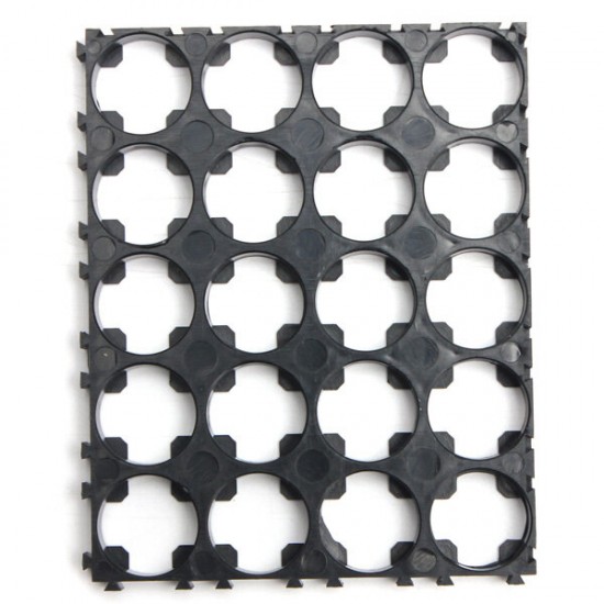 10Pcs 4x5 18650 Battery Spacer Radiating Shell EV Pack Plastic Holder Bracket For 20* 18650 Battery 10Pcs 4x5 18650 Battery Spacer Radiating Shell EV Pack Plastic Holder Bracket For 20* 18650 Battery