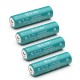 10pcs 3.7V 1200mAh Rechargeable 14500 Li-ion Battery