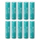 10pcs 3.7V 1200mAh Rechargeable 14500 Li-ion Battery