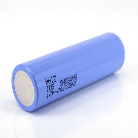 1PC New 4000mAh 35A 40T 21700 Power Battery Rechargeable Flashlight Lithium Battery (Flat Top Unprotected)