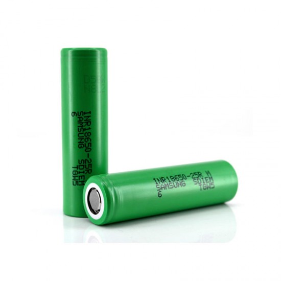 1PCS 3.6V INR18650-25RM 2500mAh High Drain Li-ion Rechargeable Battery For Samsung 1PCS 3.6V INR18650-25RM 2500mAh High Drain Li-ion Rechargeable Battery For Samsung