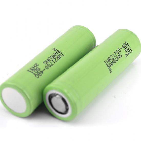 1Pc INR21700-48G 4800mAh 21700 10A Discharge High-Performance Lithium Battery Rechargeable Power Battery for Flashlight E Cigs RC airplane Scooter Electric Bike