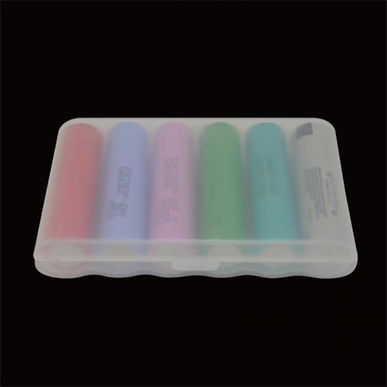 1Pcs B6 Battery Case Battery Storage Box Battery Holder for 6Pcs Unprotected 18650 Batteries