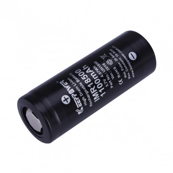 1Pcs IMR 18500 battery 1100mAh 20A max discharge li-ion high drain battery 3.7V 1Pcs IMR 18500 battery 1100mAh 20A max discharge li-ion high drain battery 3.7V